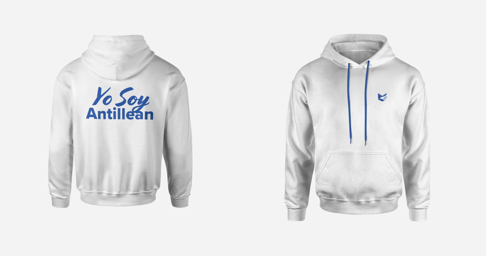 Hoodie institucional, segunda variante