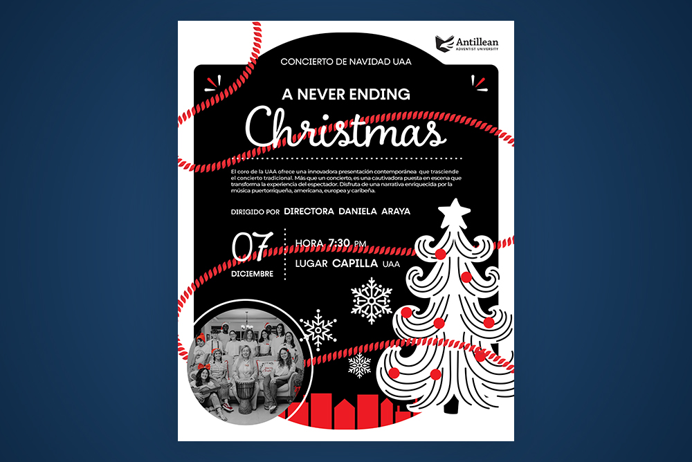 Antillean Adventist University te invita al concierto de Navidad: 